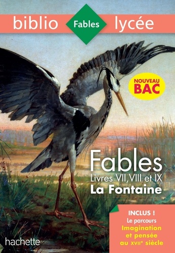 Fables de la Fontaine - Biblio Lycée  - Spécial BAC 2020