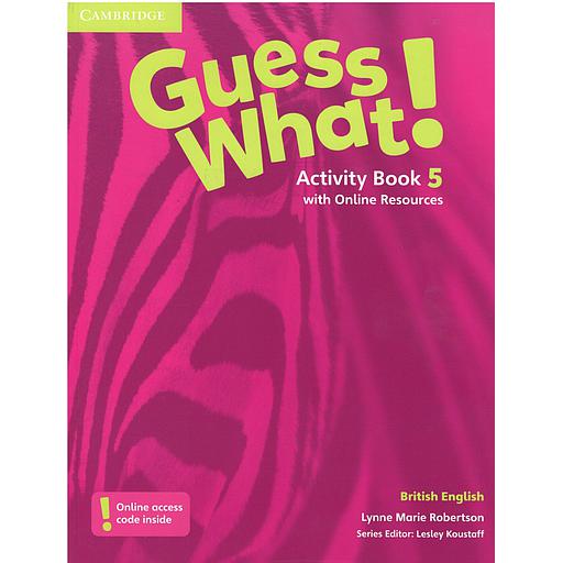 Guess What! Level 5 Activity Book with Online Resources British English