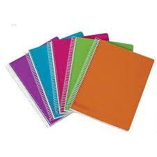 Registre Spiral A5 Ancor PP Réf 6218-300P Rouge