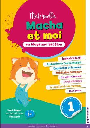 Macha et moi en MS - Pack ( Cahier d'apprentissage 1, 2 &amp; 3 + Mon Portfolio )
