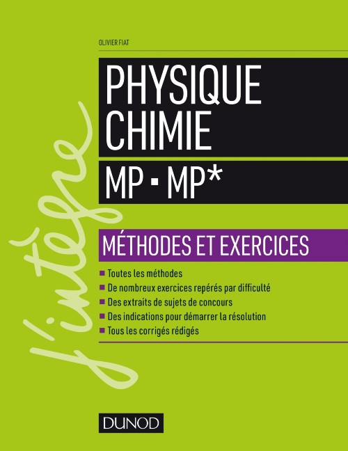 Physique-Chimie MP - MP* - Méthodes et exercices