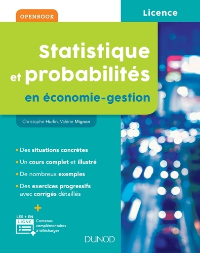 Statistique et probabilités en économie-gestion  - Licence