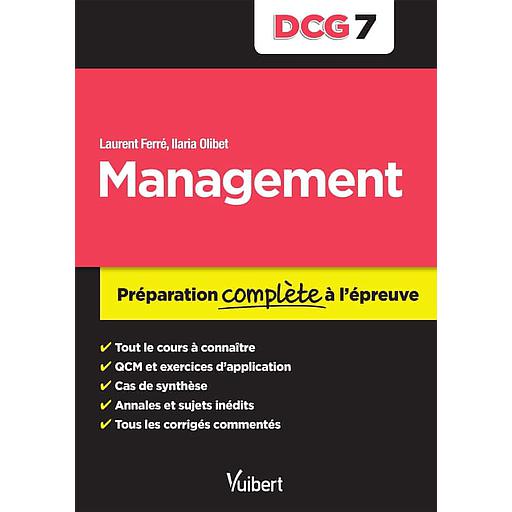Management DCG 7  - Préparation complète à l'épreuve