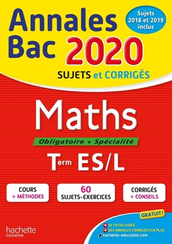 Maths Tle ES/L  - Sujets et corrigés