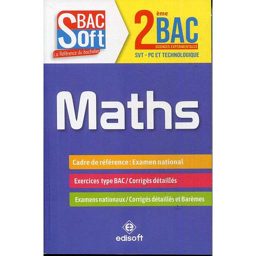 Soft Bac maths 2ème Bac SVT-PC-Technologique