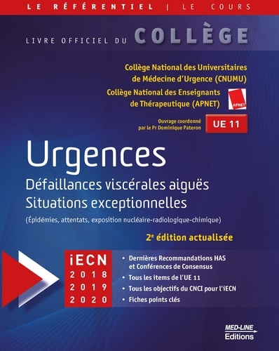 Urgences  - Défaillances viscérales aiguës, situations exceptionnelles
