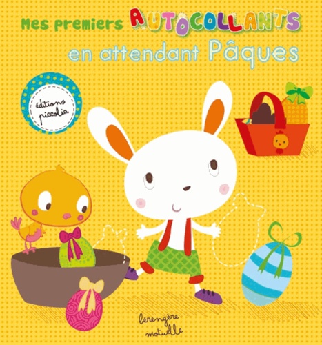 Mes premiers autocollants en attendant Pâques