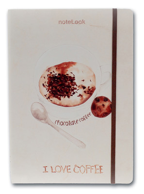 Carnet NoteLook A5 I Love Chocolate Coffee