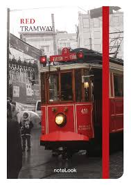 Carnet NoteLook A6 Red Tramway Ligne