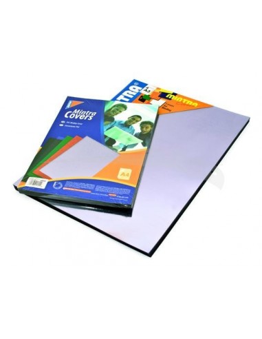 Couvertures PVC Transparente A4 Paquet de 100 Mintra
