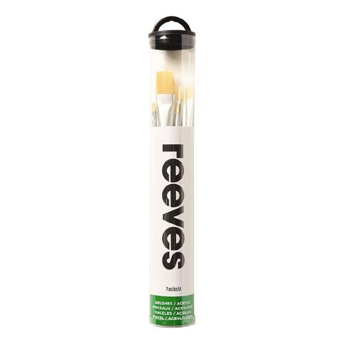 Boite De 7 Pinceaux Acrylic Reeves