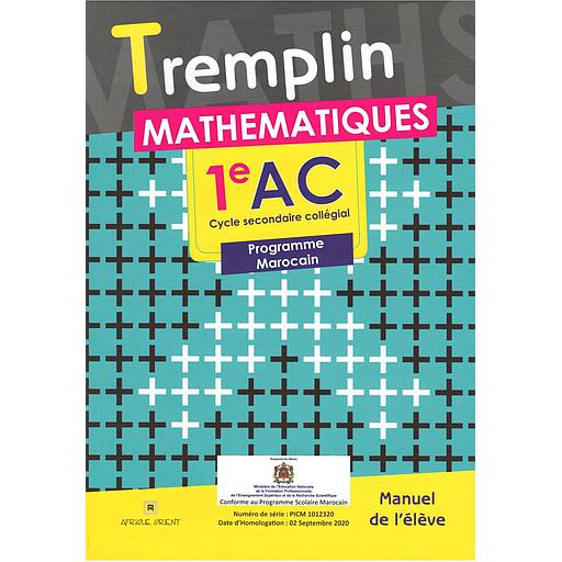 Tremplin Mathématiques 1 AC