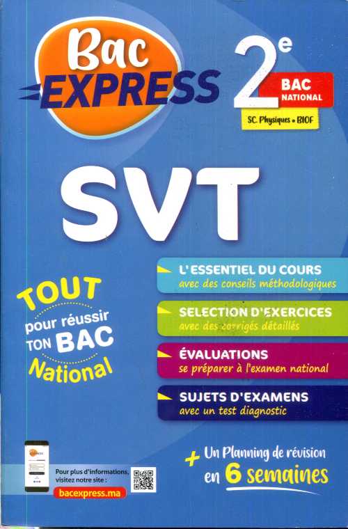 Bac Express 2 BAC - SVT SC PH BIOF