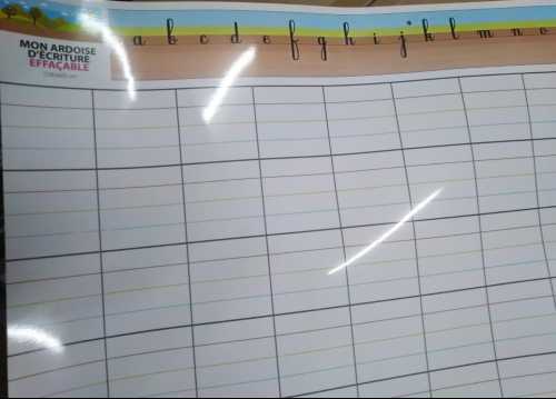 سبورة للكتابة قابلة للمسح حجم كبير