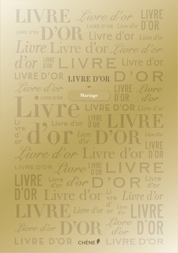 Livre d'or  - (Doré)