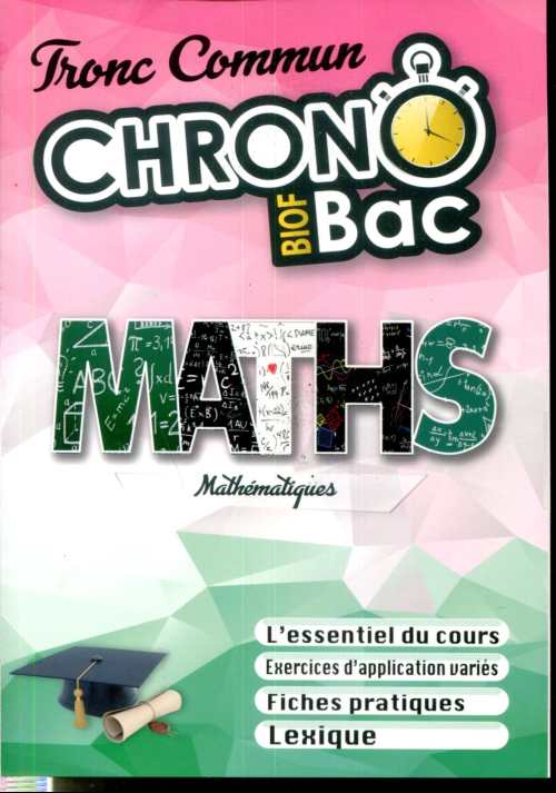 Chrono biof Bac MATHS TC