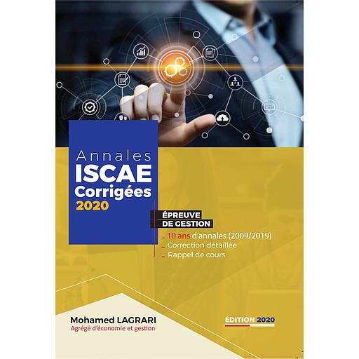 Concours ISCAE : Annales corrigées, (épreuves de gestion)