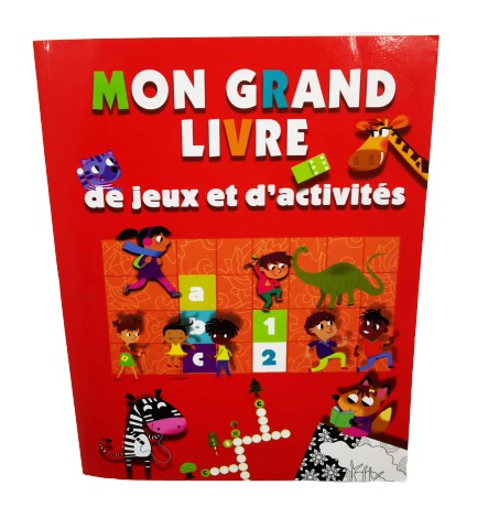 MON GRAND LIVRE DE JEUX ET D'ACTIVITES