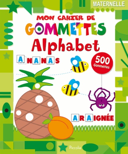 Mon cahier de gommettes - L'alphabet