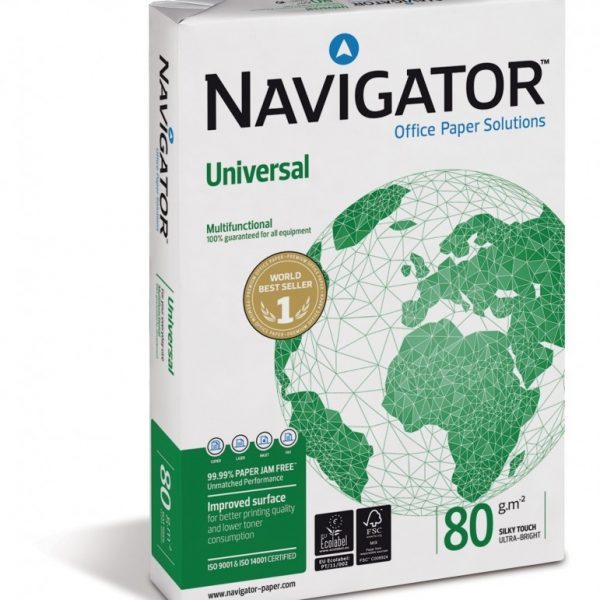 Ramette Navigator 80G A4 Blanc 500 Feuilles