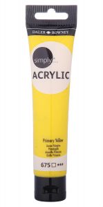 Peinture Acrylique Daler Rawney 75 ml Jaune