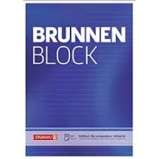 Bloc Note Brunnen A4 70G 50F