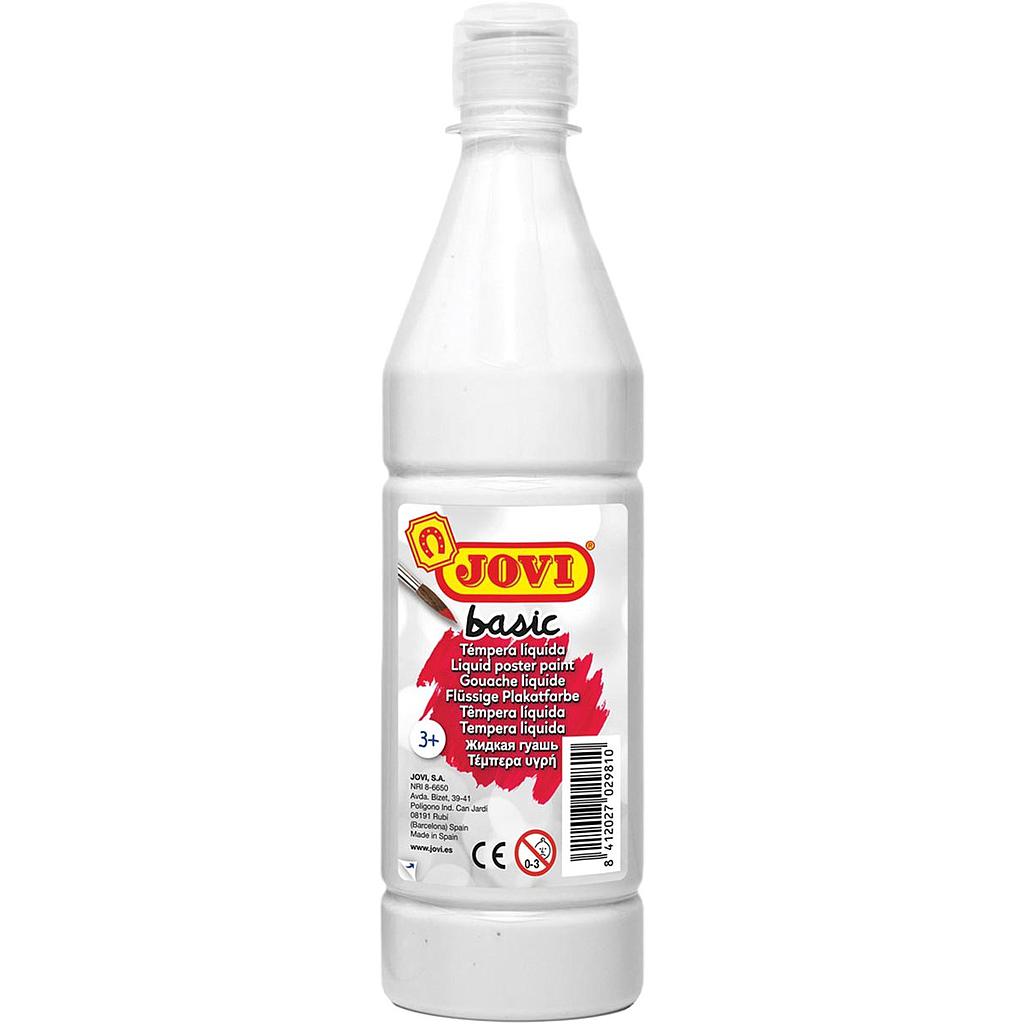 Gouache Liquide 500ml JOVI  Blanc