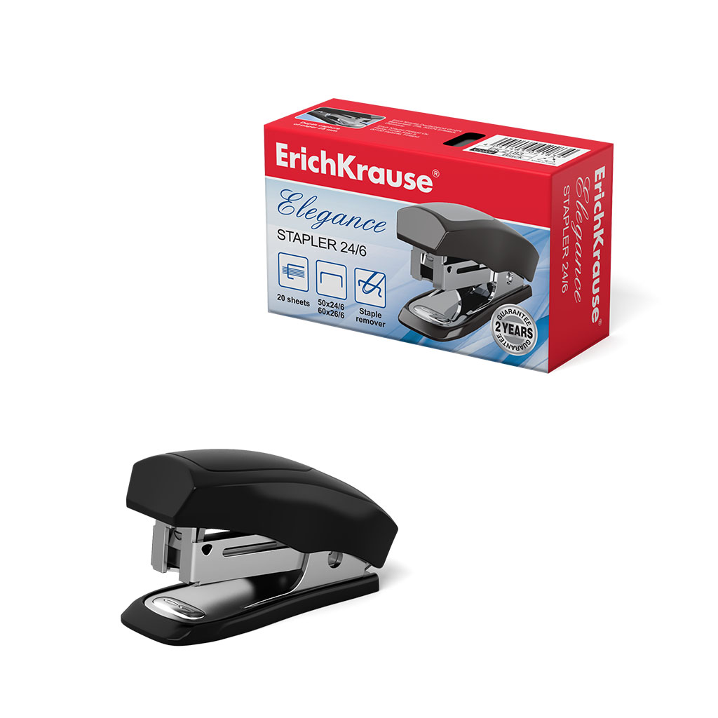 Agrafeuse Mini 24/6 Elegance Noir