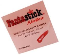 Post-it - 3 x 3 - Rose