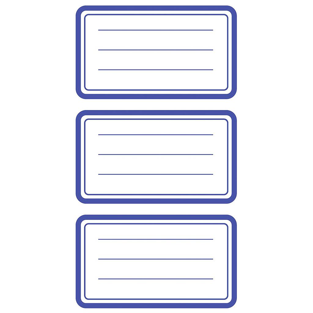 Etiquette Scolaire - Boost Star - Simple