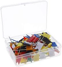 Punaise DL office Coulours 100Pcs Rèf DL069