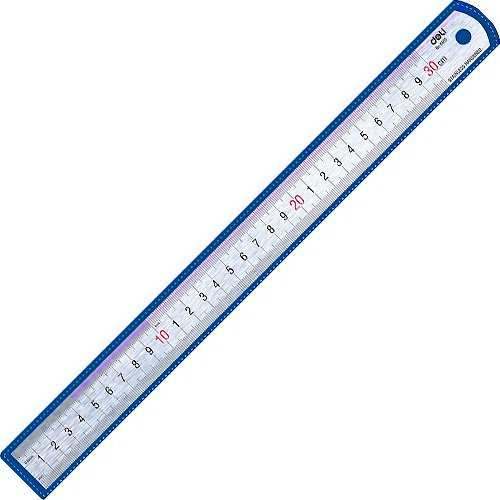 regle metal deli -30cm Q/NDL77