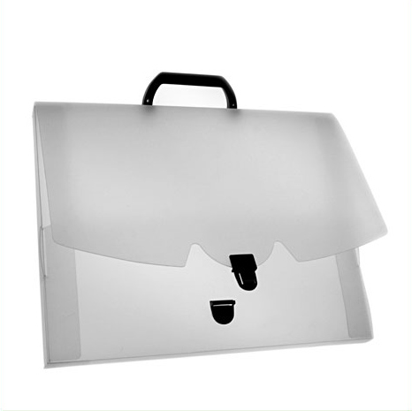 Valisette Plastique Transparent 34*32 Cm
