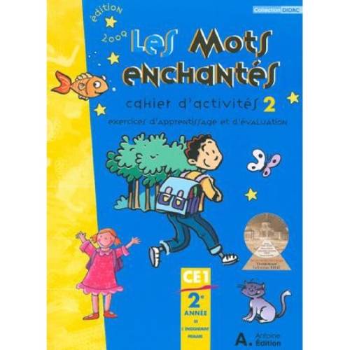 Les mots enchantés CE1 Didac livre 2009