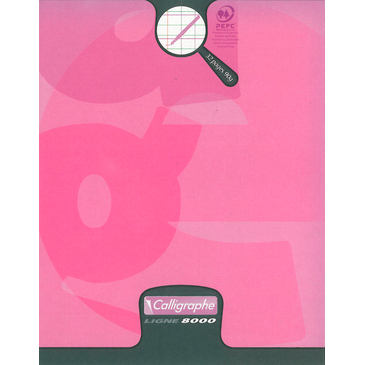 Cahier simple 17*22 Piqué 32p 90g DL2mm