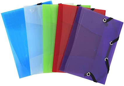 Chemise à rabat plastique A6