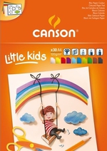 Bloc canson kids couleur assorties A4