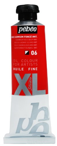 Peinture à l'huile Rouge Cadium Foncé 37ml