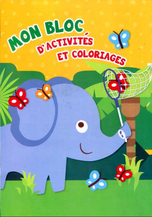 Mon bloc d'activités et coloriages