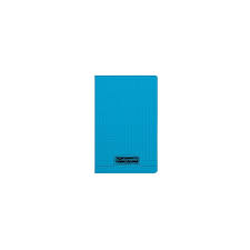 Carnet Pique Polypro 96P 11*17 Bleu