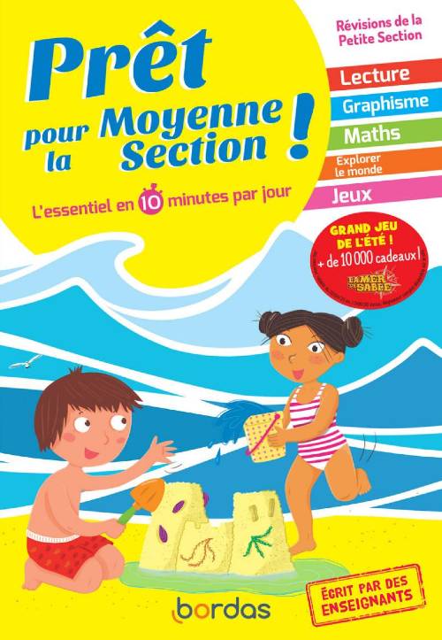 Prêt pour la moyenne section  - L'essentiel en 10 minutes par jour