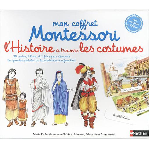 L'histoire du monde à travers les costumes  - Avec 38 cartes, 1 livret et 1 frise
