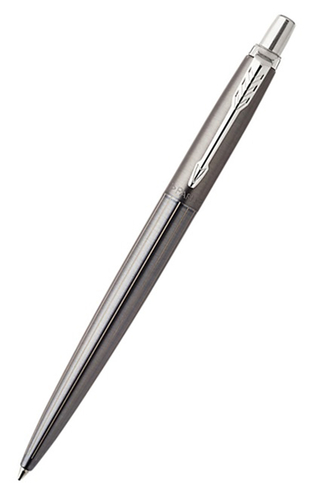 Stylo à bille Jotter Premium Oxford Grey Pinstripe CT