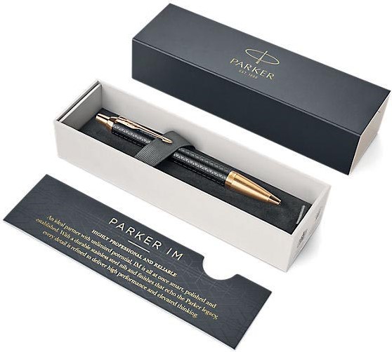 Stylo à bille IM Premium Noir et Doré G.T.