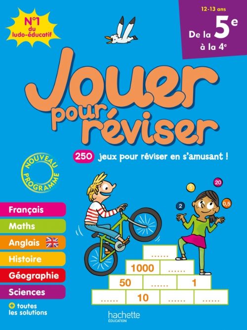 Jouer pour réviser de la 5e à la 4e  - Avec un crayon