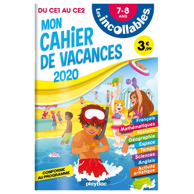 Mon cahier de vacances du CE1 au CE2