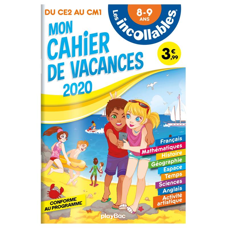 Mon cahier de vacances du CE2 au CM1