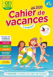 Cahier de vacances été du CE1 au CE2