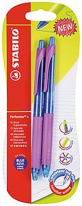 Paquet de 2 Stylos à bille Bleu
