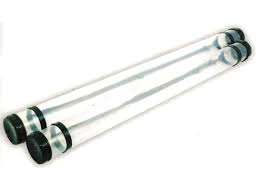 Tube Porte Plan Transparent Ø 8 cm L 64